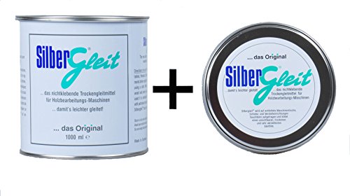Silbergleit-Kombi Paket, 1000ml + 250ml für Werkstatt, Montage und Zuhause