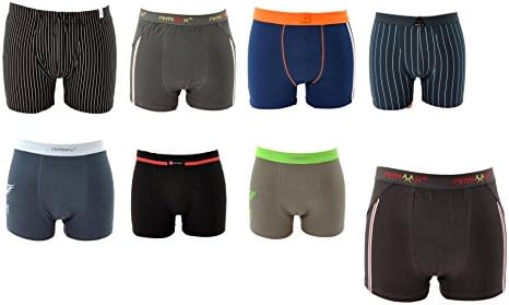 Powerd by Tippmann 8 Pack Trunks Boxer shorts, Assorted Colours -  Multicoloured - XXL