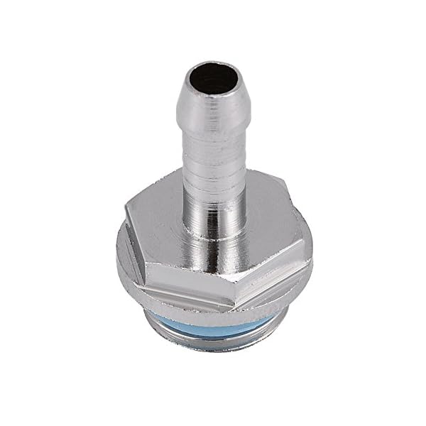 Richer-R 6Pcs Conector Tubos Manguera para Refrigeración por Bloques de Agua Computadora,Accesorios de PC Water Cooling… - Image 3