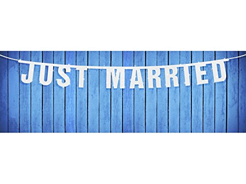 Girlande Banner Hochzeit Dekoration "Just Married" 170 cm