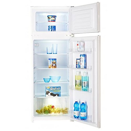 PKM GK225.4 Einbau-Khl-Gefrier-Kombination / A+ / 243.82 kWh/Jahr / 168 Liter Khlteil / 40 Liter Gefrierteil / automatische Abtauung im Khlteil / wei