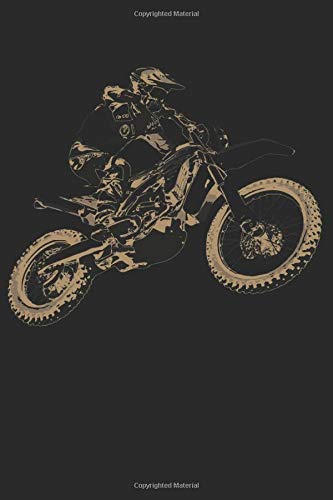 Preisvergleich Produktbild Motocross Journal: MX Notebook gift idea. Motorbike Dirt Bike Biker Enduro