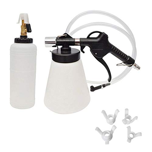 Brake & Clutch Fluid Bleeder Pneumatic Air Brake Fluid Bleeder Bleeding One Man Tool Kit - 1L Refill Bottle(29x14x22cm)
