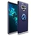 Produktbild Shinyzone Samsung Galaxy Note 9 Hülle,Samsung Galaxy Note 9 Hülle Blau mit 360 Grad drehbarer Ring Griff Halter Ständer,Ultra Dünn Weich TPU Stoßfest Schutzhülle Kompatibel mit Magnetischer Autohalterung für Samsung Galaxy Note 9