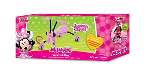 Scramblebug Minnie Mouse Ride-On Toy