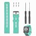 Produktbild Rukoy Armband Ersatz für Garmin Forerunner 35, weiches Silikonarmband für Garmin Forerunner 35 Smart Watch, Fit 5.56"-7.96" (139mm-199mm) Armband Ersatz für Garmin(grün)