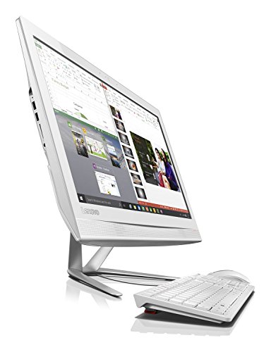 Lenovo ideacentre AIO 300 54,6 cm (21,5 Zoll Full HD IPS) All-in-One Desktop-PC (Intel Pentium 4405U, 2,1 GHz, 4GB RAM, 500GB HDD, Intel HD Grafik 510, DVD-Brenner, Windows 10) schwarz - 4