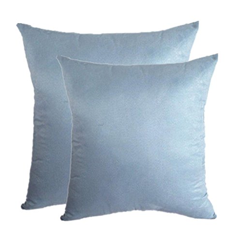 Eyourlife 2* 50x50cm Kissenhülle Kissenbezug Zierkissenbezug Sofakissenbezug blau