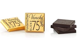 Venchi - Blend 75% in Busta Bulk, 1kg - Pregiate Miscele di Cacao Criollo e Forastero - Cioccolato Fondente Senza Glutine