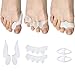 Produktbild Orthopädische Zehenspreizer | Zehenstrecker | Fußpflege ( 6 Stück / 3 Paar) | Weich und Super Komfortabel - Zur Behandlung von Hallux Valgus und Hammerzehen -Silikon Soft