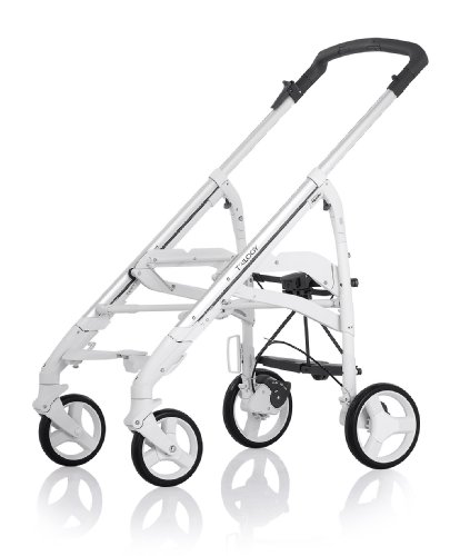 Inglesina Trilogy AE37 °F3200 Pram Frame Light Foldable Full Slider Suitable for Travel System, White