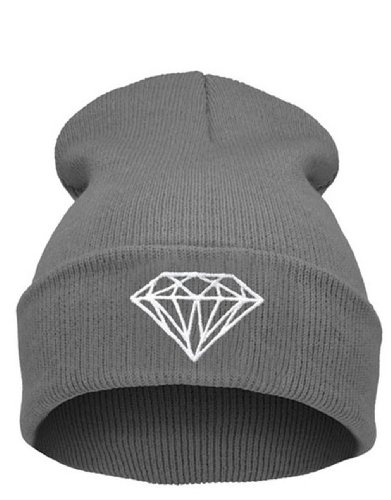 Preisvergleich Produktbild Beanie diamond gray Hat