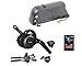 Produktbild 36V 250W Bafang 8fun Mittelmotor Conversion Kits with LCD-TFT850C Display + 36V 12.5AH Down Tube ATLAS Frame Case iFunMobi Cell Battery with 2A Charger