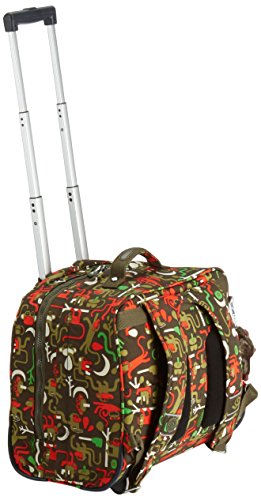 Kipling - CLAS DALLIN - Wheeled Backpack - Monkey Frnds Kh - (Print)