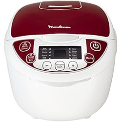 Moulinex MK705111 Multicuiseur Traditionnel 12-en-1 Rouge 5 L