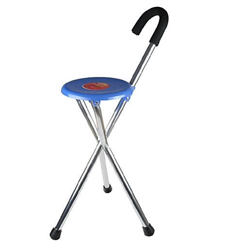 Preisvergleich Produktbild GAOMEIZuckerrohr multifunktionale alte Spazierstock / Zuckerrohr Hocker Aluminium Walker