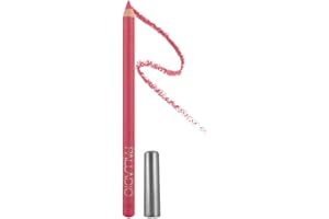 Palladio Lápiz delineador de labios, de madera, firme pero suave, contornea y delinea con facilidad, labios perfectamente perfilados, cómodos, hidratantes, Tickle Me Pink