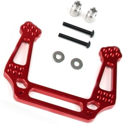 Traxxas Ford Raptor 1:10 Aluminum Alloy Front Shock Tower Hop Up Upgrade, Red by Atomik RC - Replaces Traxxas Part 3639