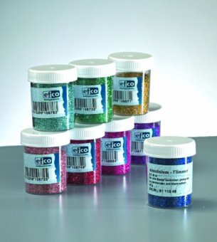 Preisvergleich Produktbild Efco Aluminiumflimmer 30g, türkis