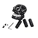 Generic Aluminium Alloy Human Skull Universal Car Truck Manual Gear Shift Knob - Black RS.1000.00