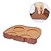 Produktbild Niocase Kaffee Manipulationsmatte, Silikon Professionelle Rutschfeste Kaffee Manipulation Ecke Pad Espresso Tamp Mat Braun - L