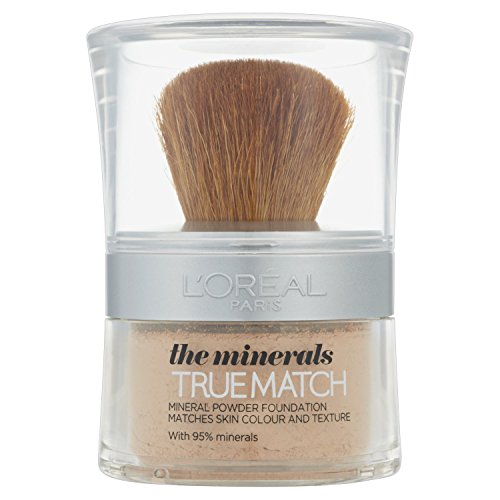 L'Oreal Paris True Match Minerals Foundation - 10g, Number W4