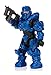 Produktbild Mega Bloks Mattel Halo Blue Aviator Spartan Figur Serie Foxtrot Minifigur