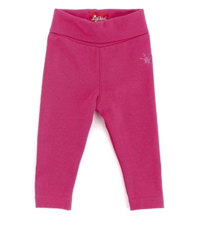 sigikid Baby Girls 0-24m Leggins Baby Leggings, Pink (Bright Rose), 12-18 Months (Manufacturer size: 86)