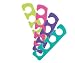 niceEshop(TM) Manicure Pedicure Tool Thicker Sponge Toe Separate Relaxers Spacer (Random Color,2 Pcs )