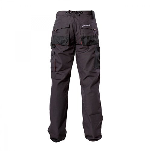 LAHTI PRO Herren Bundhose Arbeitshose Cargohose Sicherheitshose Schwarz PN-EN ISO 13688 - 2