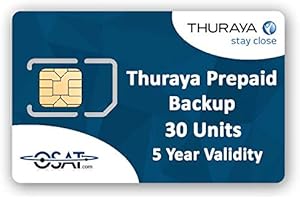 OSAT Thuraya Scheda SIM di backup per telefono satellitare con 30 unità