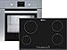 Produktbild Bauknecht BKS81XLIN Set Backofen BLCK8201IN + Induktion Glaskeramik Kochfeld ETI1740IN