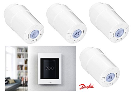 Preisvergleich Produktbild Danfoss Link CC NSU Uhrenthermostat CENTRALINA + WLAN App (Cod. 014g0289)