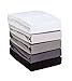 Produktbild Belsonno® Spannbettlaken Anthrazit 125g/m² Steghöhe 25 cm Spannbett-Tuch Boxspringbett-Bezug ÖKO-TEX STANDARD Rundum-Gummi Bett-Laken Bettbezug für 140x200 160x200 cm