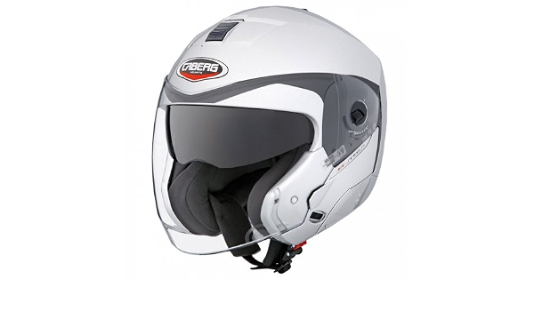 Caberg Jet Sintesi Helmet, Metallic Silver, X-Small : Amazon.co.uk:  Automotive