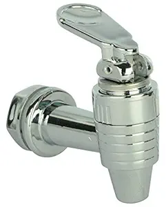 Psi Plastic Ionix Kent Type Chrome Plated Tap Compatible with All Ro Water Purifiers, 4 Inch, Silver, in