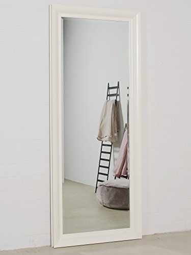 Wandspiegel Weiß 170 x 70 cm mit elegantem und schlichtem Rahmen mit