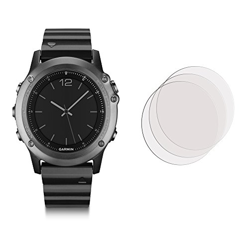 3 x Membrane Garmin Fenix 3 - Protector de Pantalla - Crystal Transparente 3 x Membrane Garmin Fenix 3 - Protector de Pantalla - Crystal Transparente