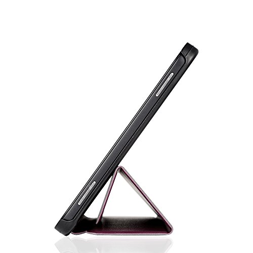 Samsung Galaxy Tab A (2016) 10.1 Hülle, EasyAcc Samsung Galaxy Tab A 10.1 T580N/ T585N Case Schutzhülle Hochwertiges PU Leder Etui – mit Automatischem Schlaf Funktion und Standfunktion (Lila, Kunstleder, Ultra Dünn) - 6