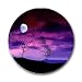 Produktbild Scenic Moon Tree Round Mousepad Mouse Pad Great Gift Idea