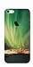 Produktbild MPPK-Hamburg ® Apple iPhone ® 5 / 5S / SE 4 Zoll Schutz Hülle - Case mit wunderschönem Motiv - Durchsichtig / transparent - Polarlichter Hellgrün