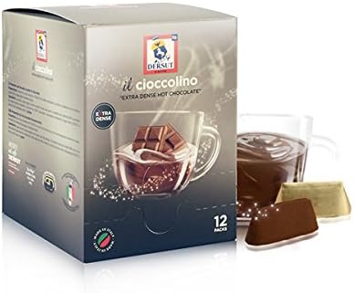 Dersut Cioccolino Ready To Drink - Chocolate Gianduia 12 Bust. - 25 G Made in Italy