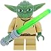 Produktbild LEGO Star Wars Minifigur Custom Yoda incl. 1 GALAXYARMS Schwert