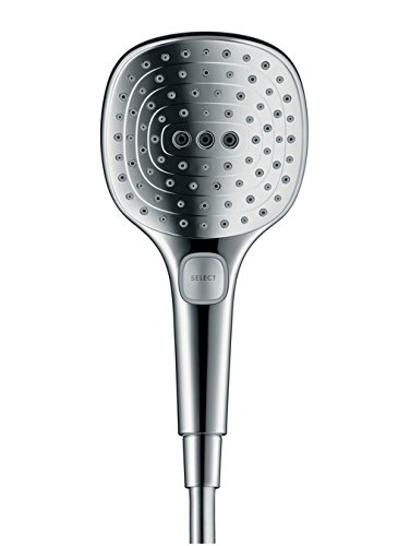 hansgrohe Raindance Select E 120, Handbrause, 3 Strahlarten, chrom - 2