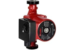 Kedler - Umwälzpumpe I Heizungspumpe 25-40 I Förderhöhe 4m I Betriebsdruck 10 Bar I Schutzklasse IP44 I Einbaulänge 180 I 3 Schaltstufen I Motorwelle ist aus Keramik