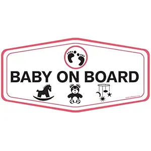 Artangle Baby On Board Car Sticker