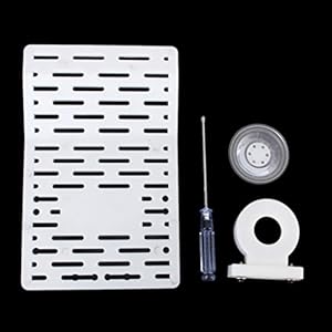 Baoblaze Schildkröte Sonnenbad Aquarium Reptil Plattform mit Saugnapf Schraubendreher