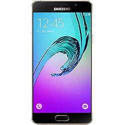 Samsung Galaxy A5 2016 Smartphone débloqué 4G (Ecran: 5,2 pouces - 16 Go - Simple Nano-SIM - Android 5.1 Lollipop) Or (Import Allemagne)