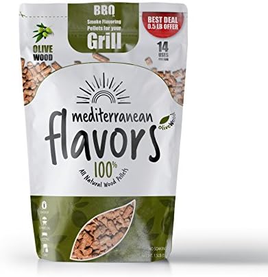 Smoke Flavoring Pellets for BBQ - Olive Wood - 1,5LB (675g) - 2018