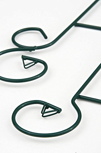 CLP Pflanzen Metall-Rankgitter TRIENT, Größe: 105 x 45 cm, Stabstärke 1 cm grün - 3